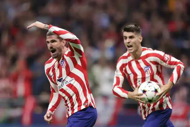 Al Atlético no le alcanzó el golazo de De Paul.