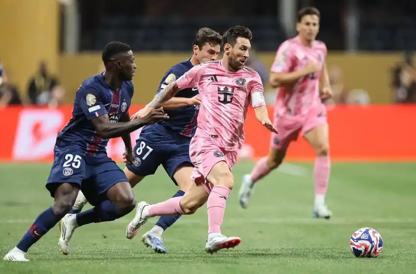 Paliza contundente del PSG a Inter Miami y punto final al Mundial de Clubes para Messi