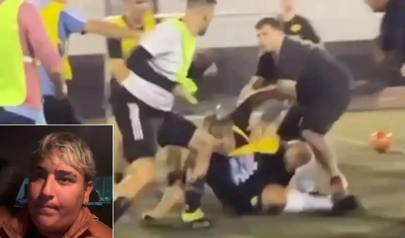 Chapu Martínez protagonizó una pelea en un partido de fútbol