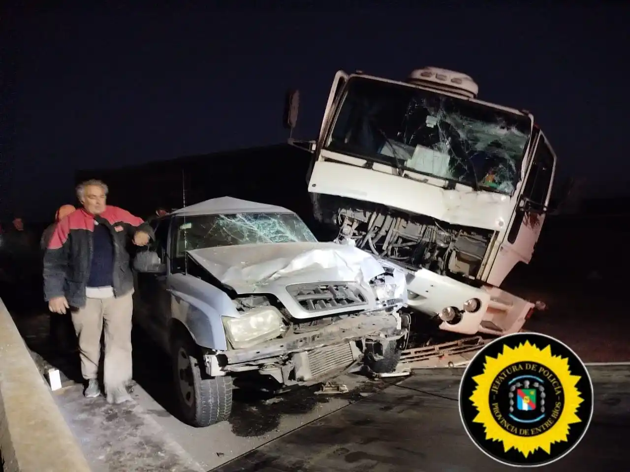 Colisión en cadena en Ruta Nacional 174: se registraron daños materiales pero sin heridos