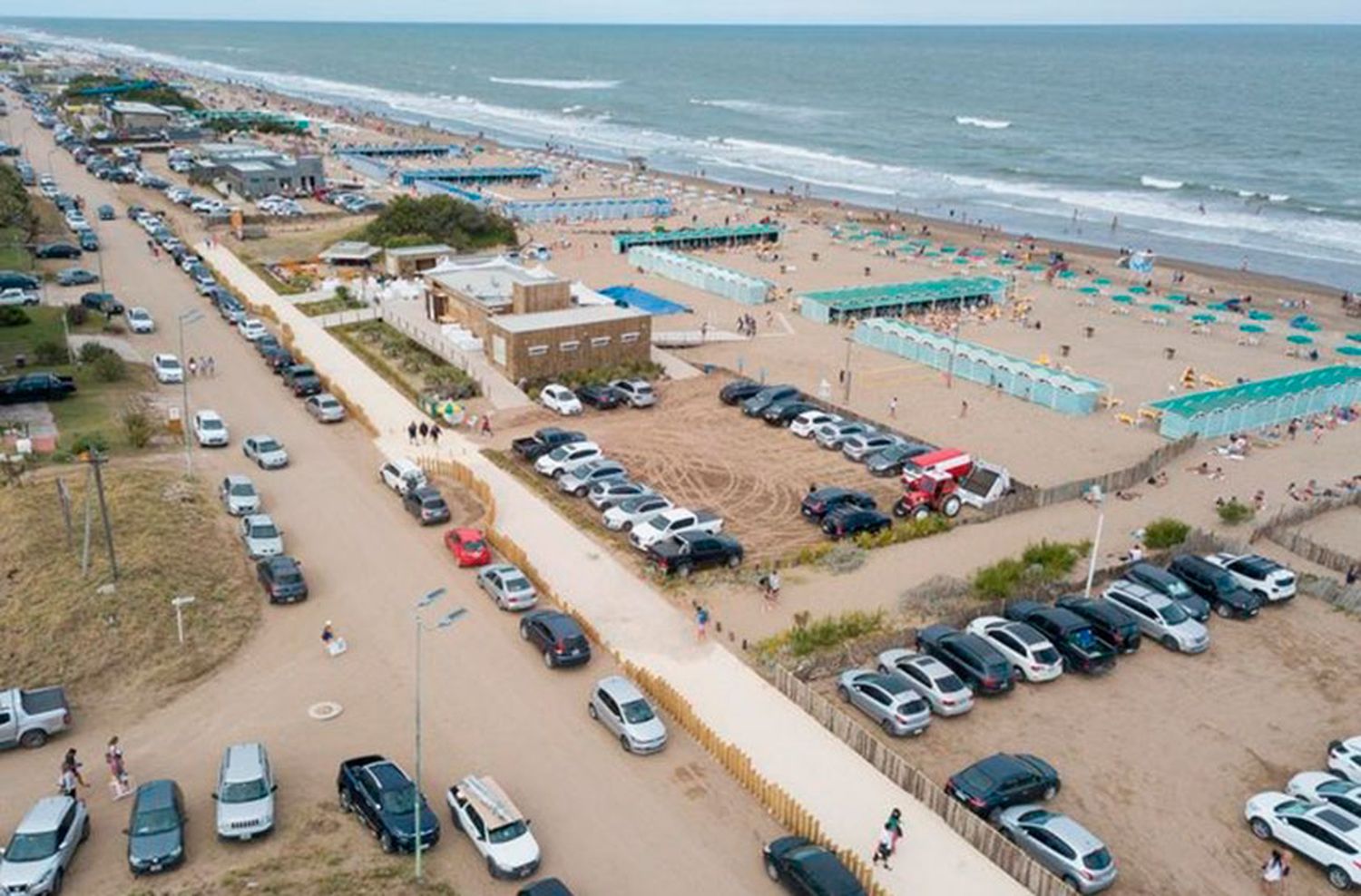 Avenida del Mar, un espacio peatonal costero que se destaca en Pinamar