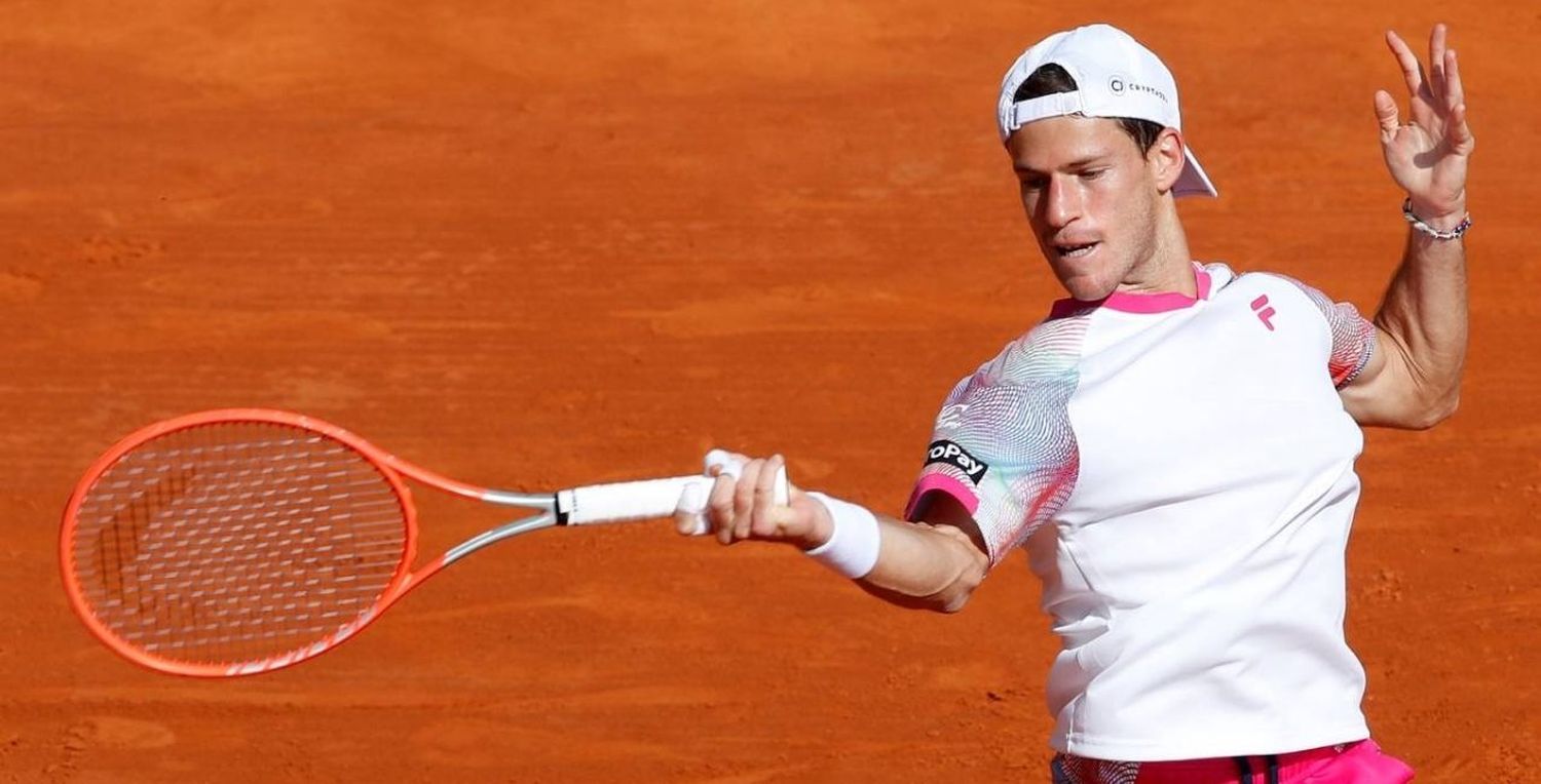 Diego Schwartzman está en octavos de final del Masters de Montecarlo