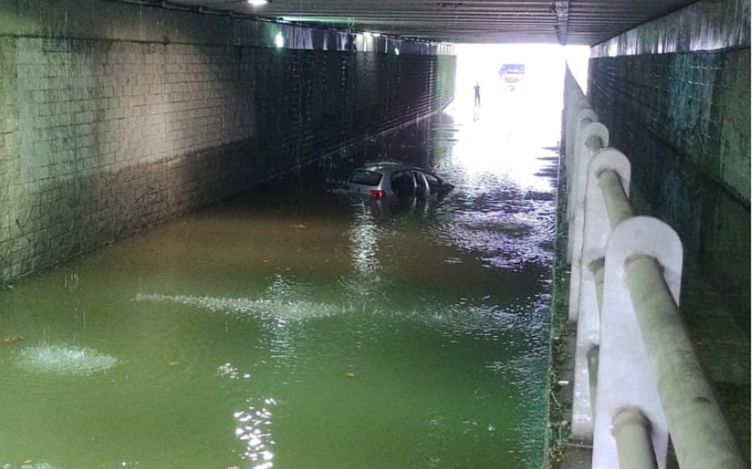 El hecho ocurrió en las proximidades de calle 24 y Lisandro de la Torre (FOTO: Inforbano).