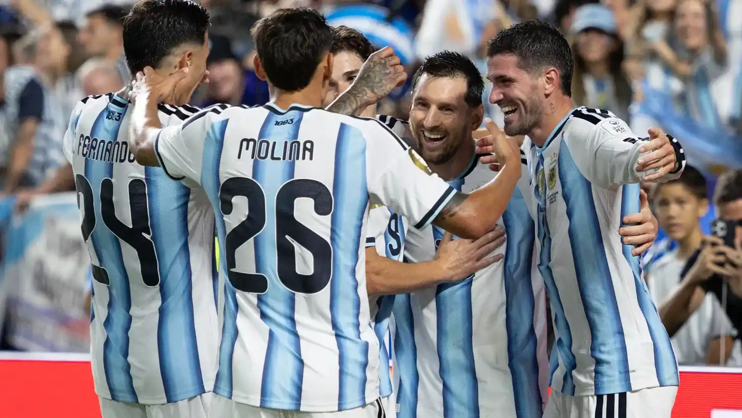Argentina tuvo una jornada a puras sonrisas.