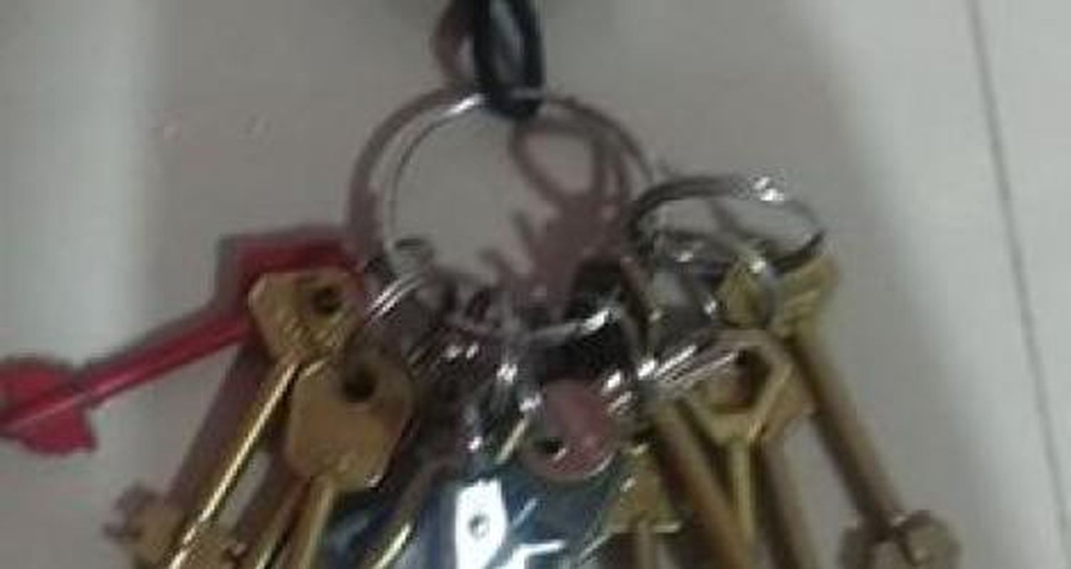 Encontraron llaves cerca de Mitre #solucionado