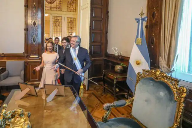 Alberto Fernández se quejó del aire acondicionado de la Rosada