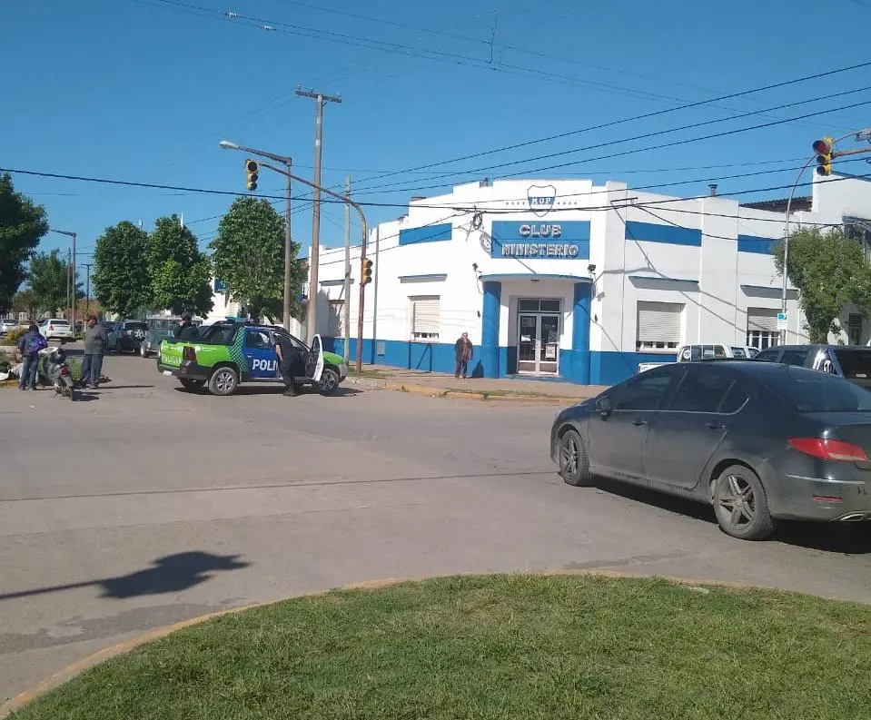 Una menor resultó lesionada en un accidente de tránsito en Quequén