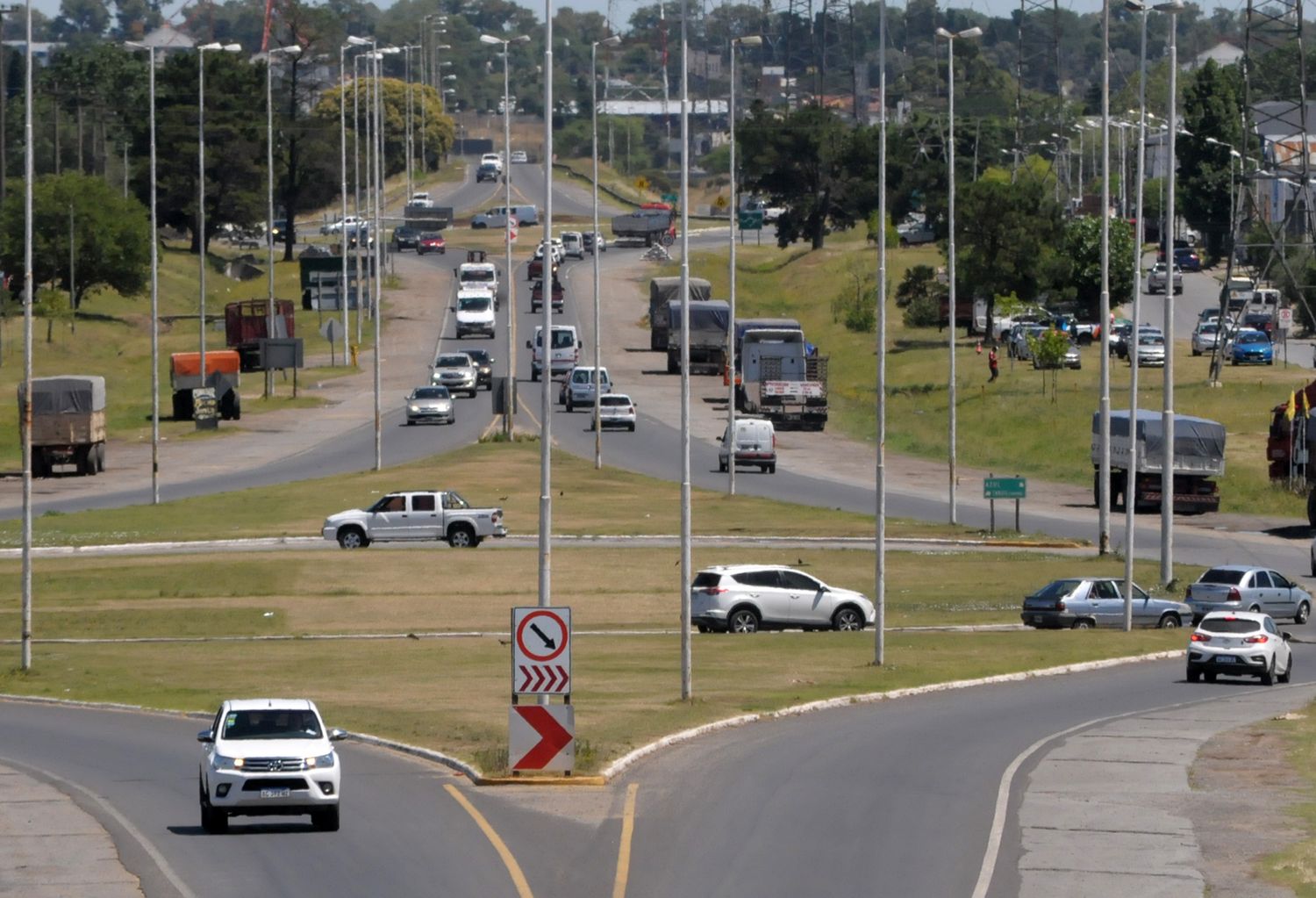 El inicio de la temporada de verano incrementó 
el tráfico vehicular sobre la Ruta Nacional 226