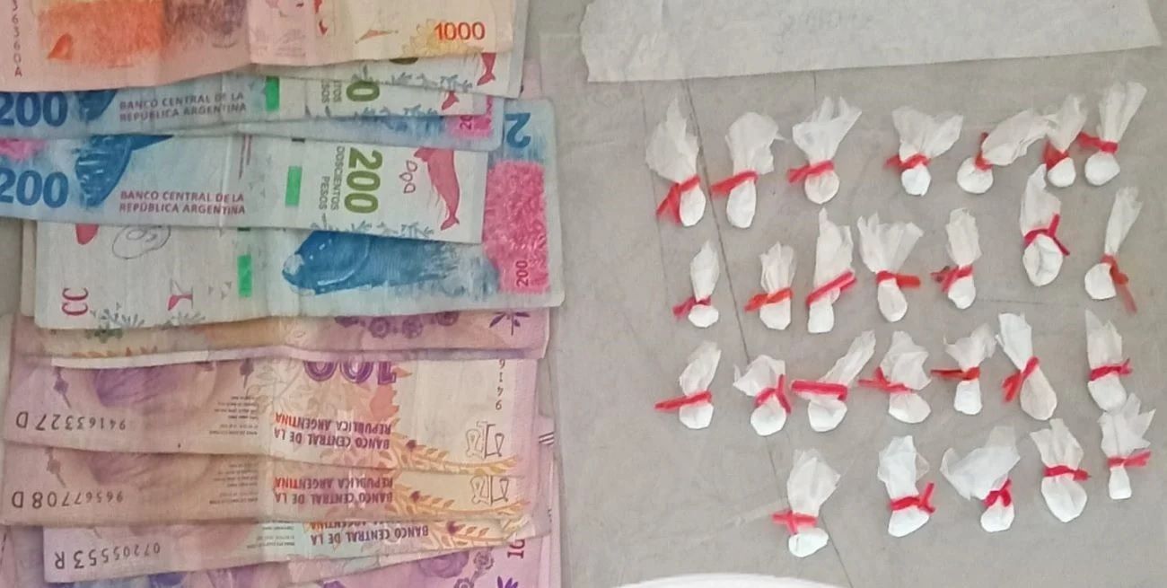 En uno de los operativos se secuestró cocaína lista para su comercialización. Foto: El Litoral