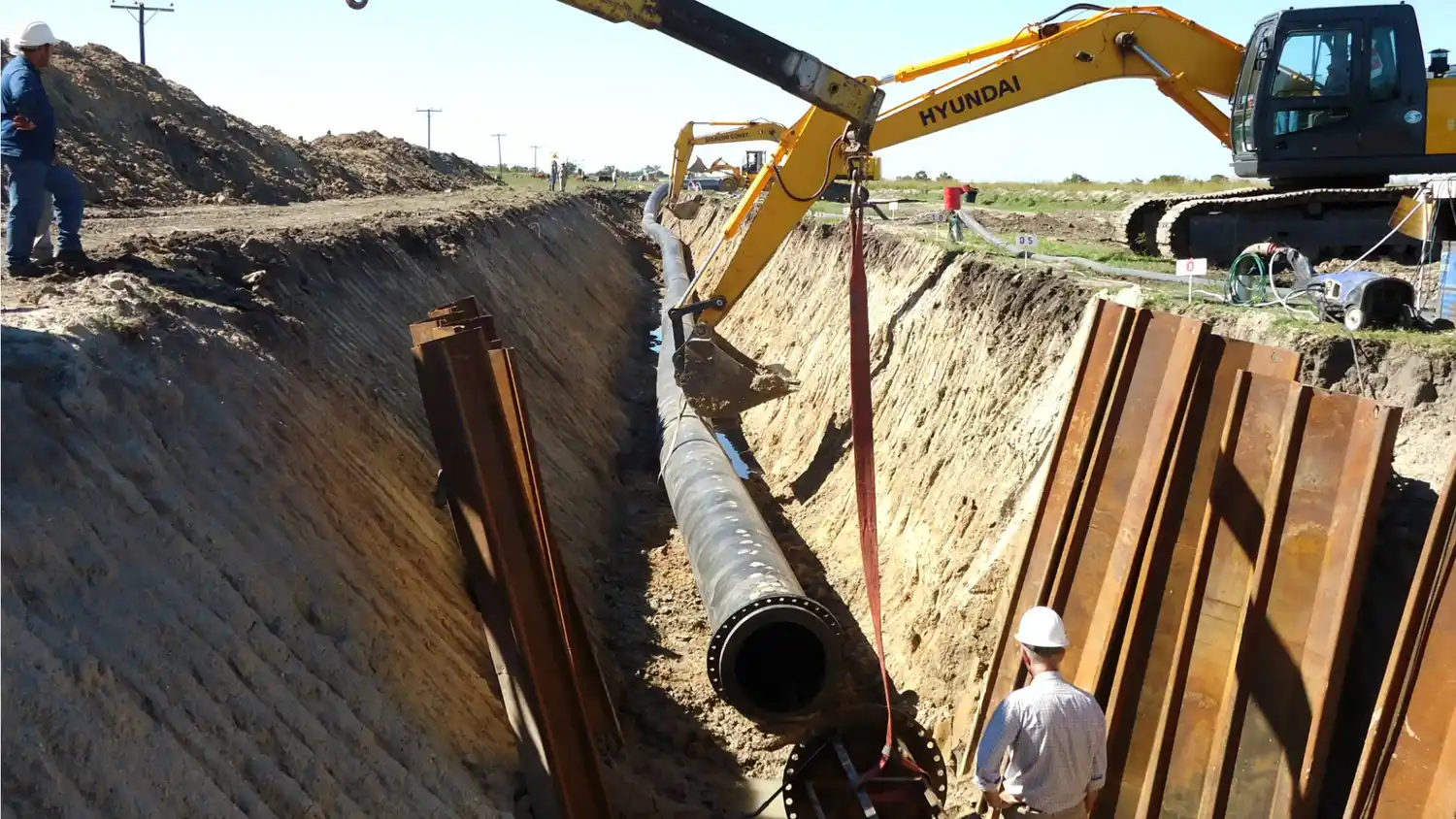 Avanzan las obras del Acueducto Reconquista