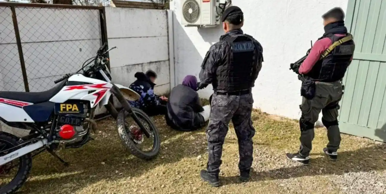 Personal penitenciario logró frustrar el intento de ingreso de estupefacientes.