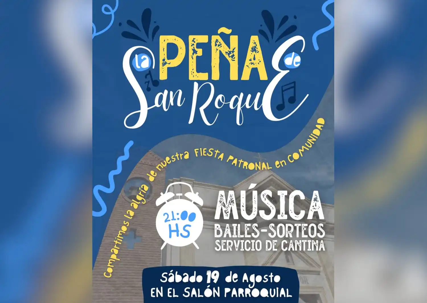 La peña de San Roque este sábado