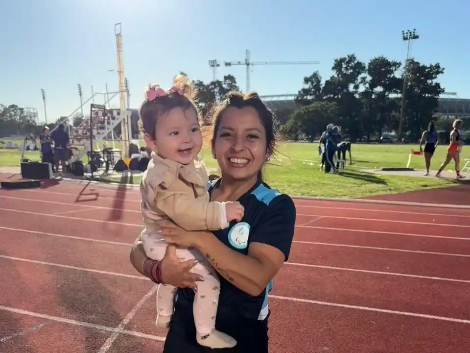 Antonella Ruiz Díaz volvió a competir tras ser mamá