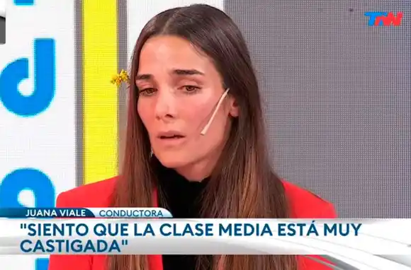 Juana Viale, sobre la cuarentena: "La clase media está muy castigada, quiere ir a trabajar y no puede"