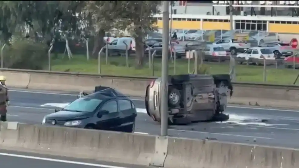 El choque ocurrió a la altura de General Pacheco, Tigre. Foto DIB/ Norte