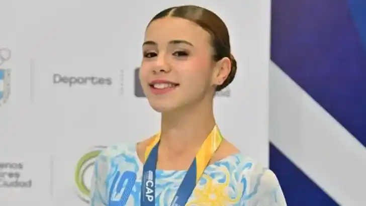 Eliana Otero logró el bronce en el Panamericano de Patinaje Artístico