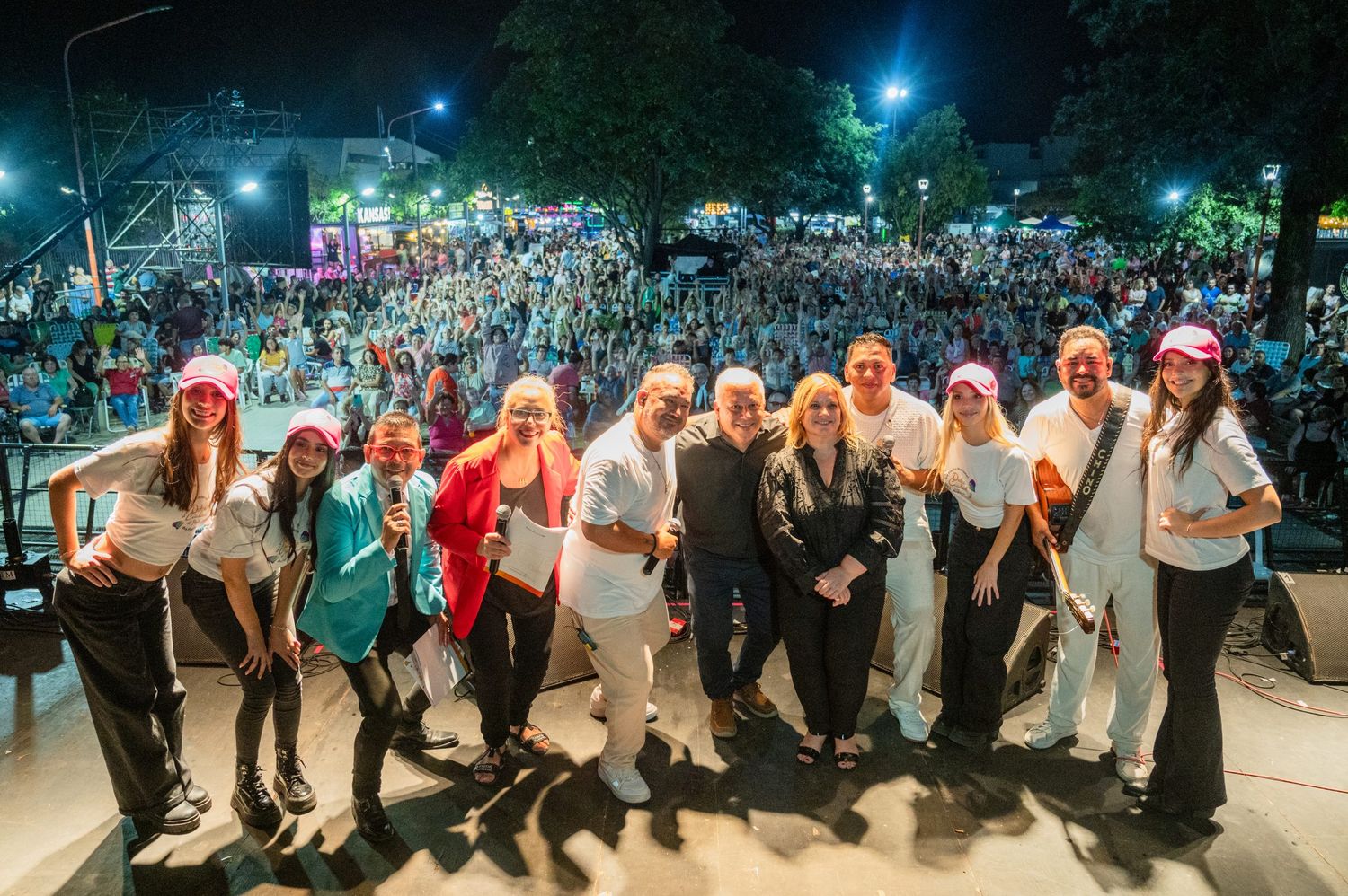 “Me llena de satisfacción”: Benedetti celebró el éxito del festival de Arroyito