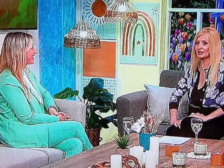 Martinenghi, en el programa de "Yuyito" González.