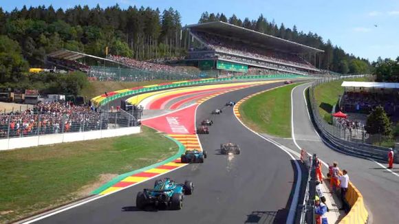 Colapinto en la Fórmula 1: el cronograma y horarios del GP de Bélgica