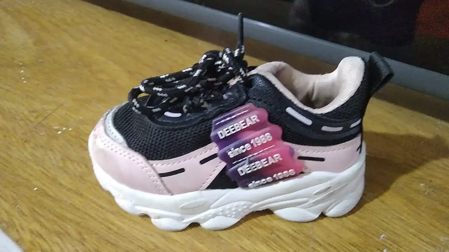 Zapatilla encontrada durante los festejos por Argentina