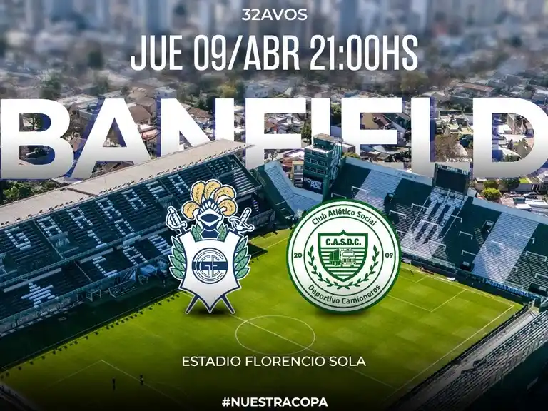 El Lobo platense se mide con Camioneros desde las 21.Foto: Copa Arg.