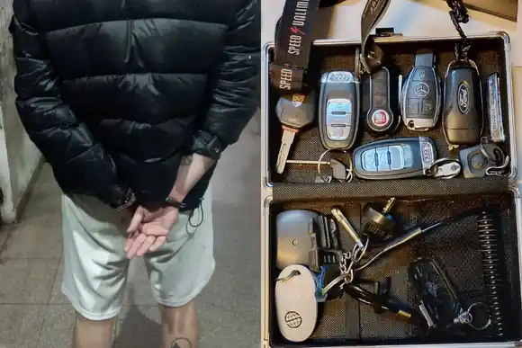 Trató de pagar con billetes falsos en una panadería, fue detenido y le secuestraron nueve llaves de distintos vehículos