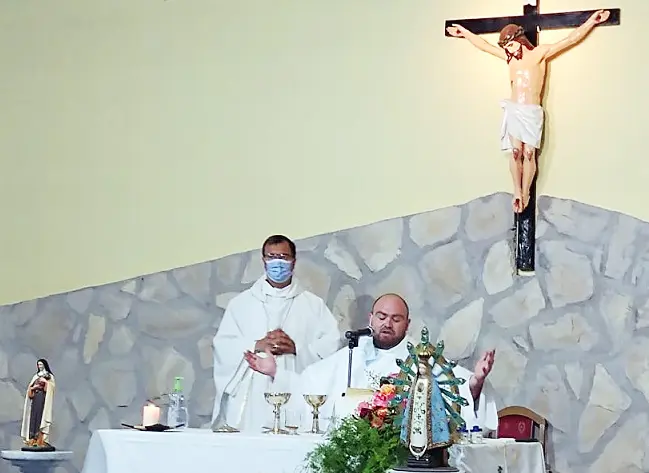 El obispo encabezó santa misa