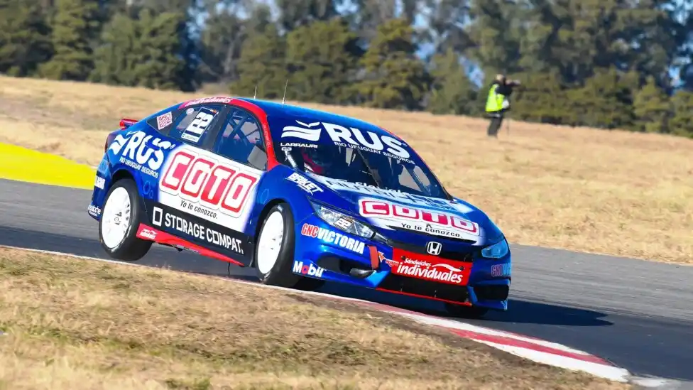 Larrauri fue el más veloz de la Clase 3 en San Nicolás.