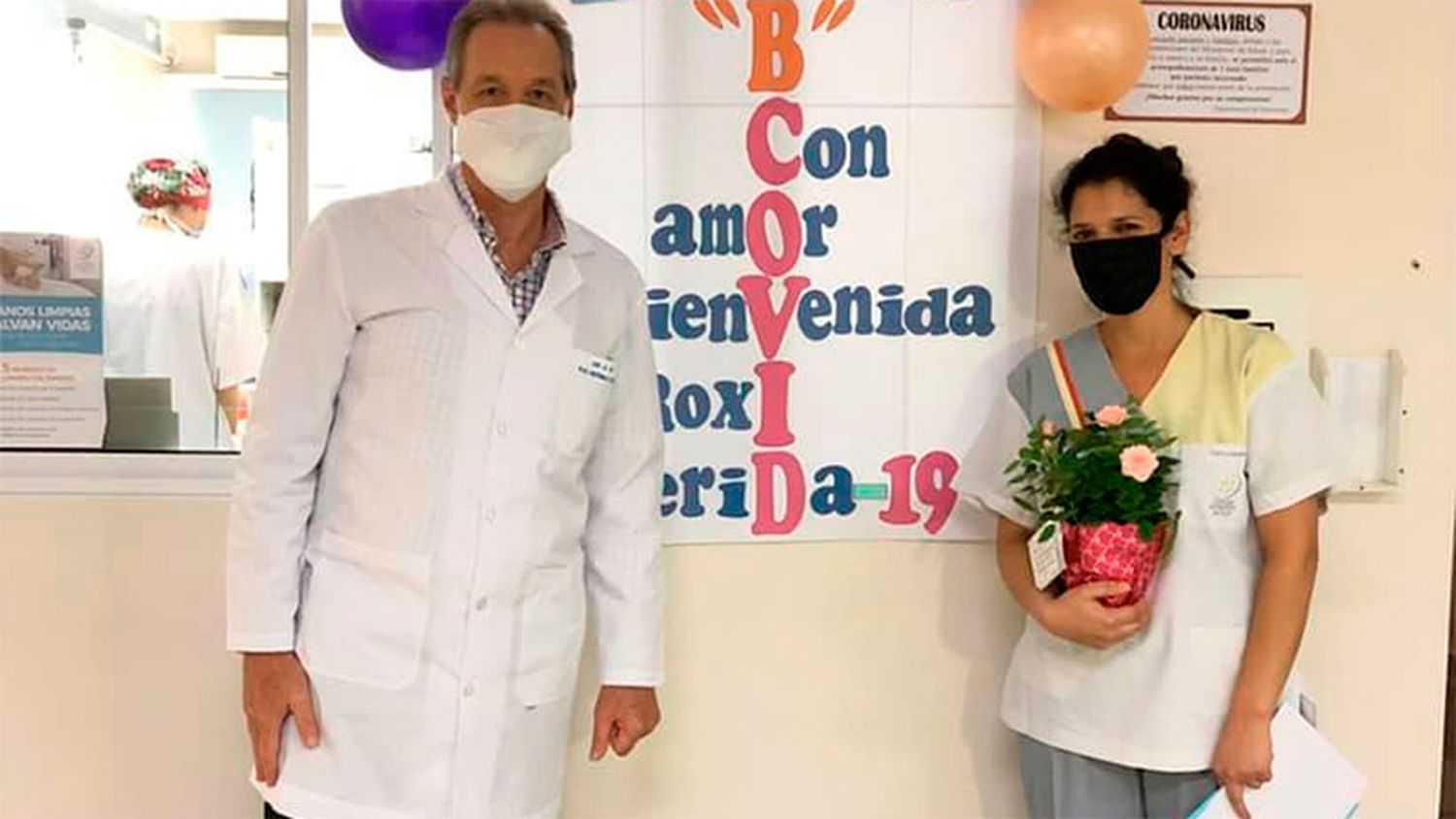 La emoción de la enfermera entrerriana que se recuperó de Covid-19 y volvió a trabajar
