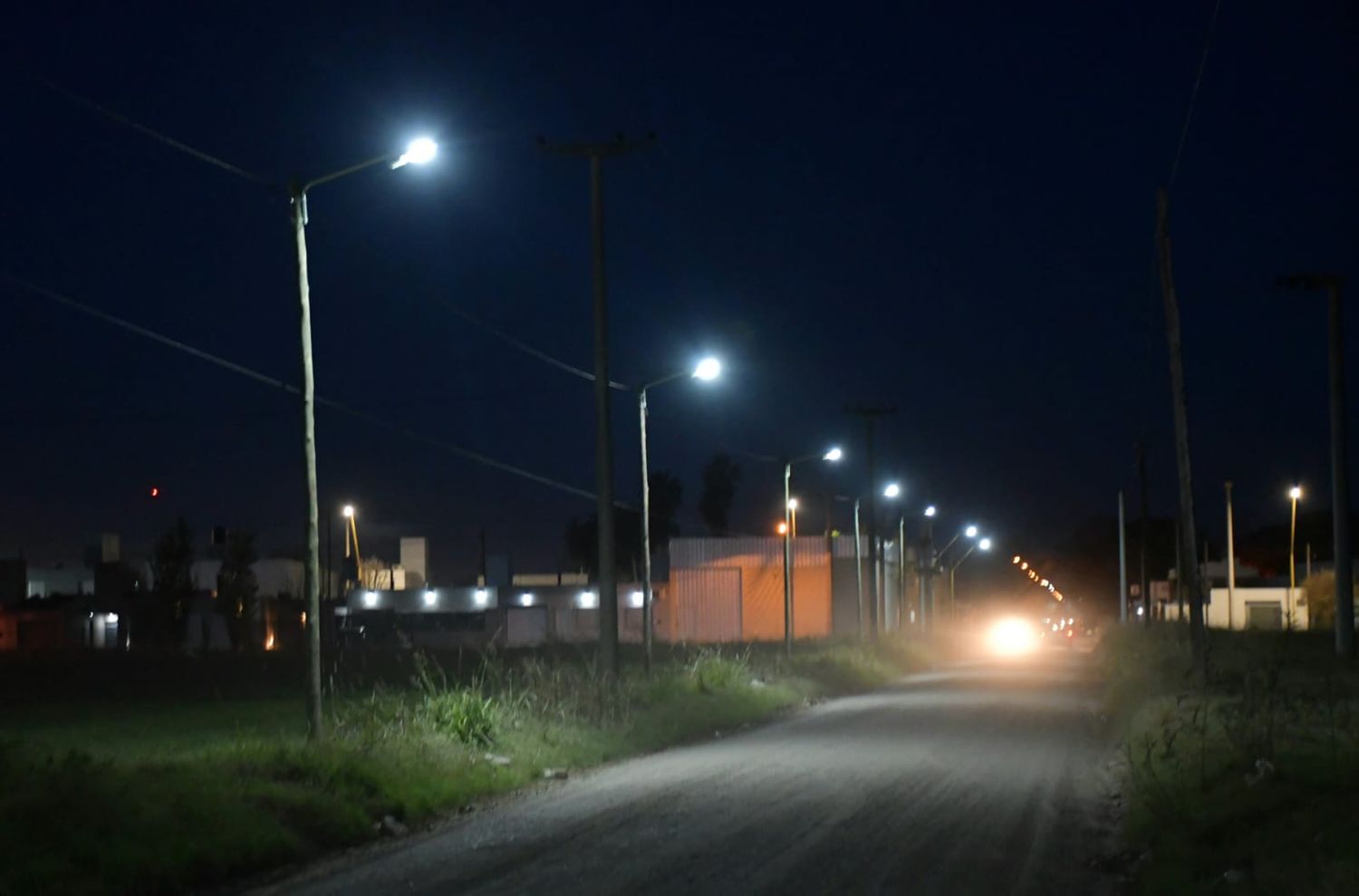 luces led barrio 9 de septiembre 2