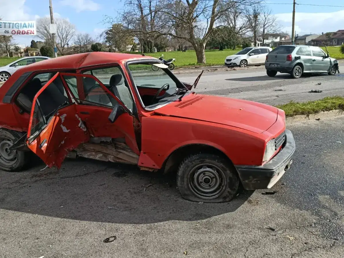 El violento accidente se registró en Luro y Tandil.