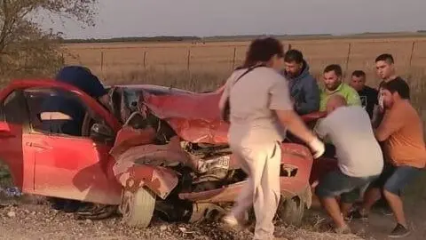 La colisión tuvo lugar el 5 de marzo de 2023 en un tramo de la ruta 75.