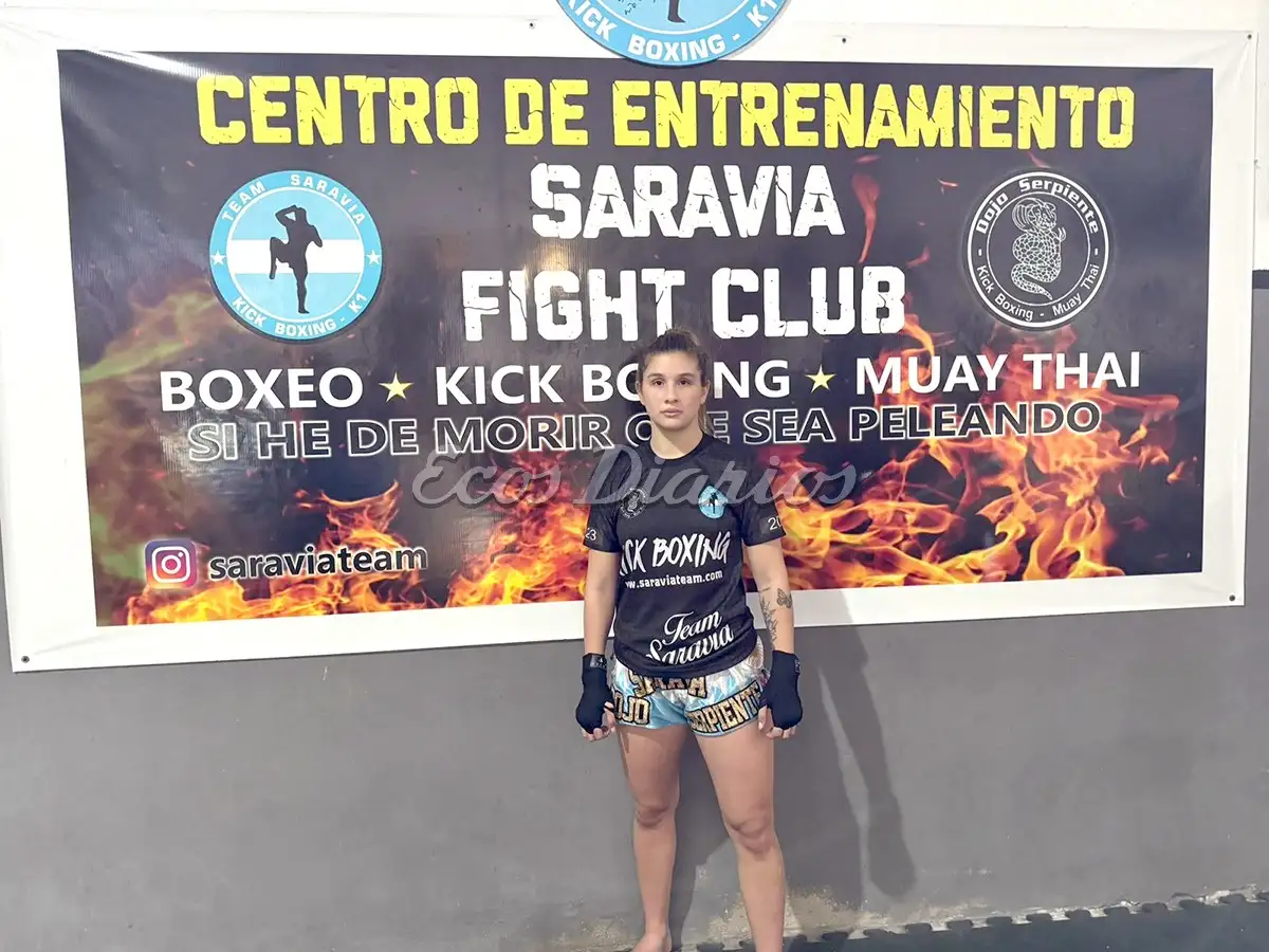 Katherine Pirello. Viajará a España para disputar el Mundial