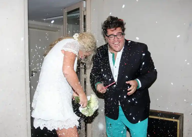 Se casó el actor Darío Barassi