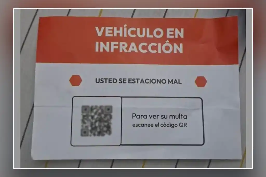 falso aviso de multa o infracción estafa
