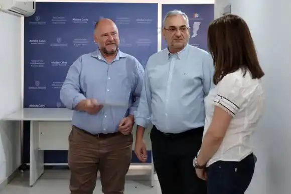 Alcides Calvo se reunió con instituciones y comunas del Departamento Castellanos