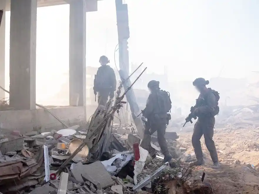 Las Fuerzas de Defensa desmantelaron un centro de producción de armas de Hamas