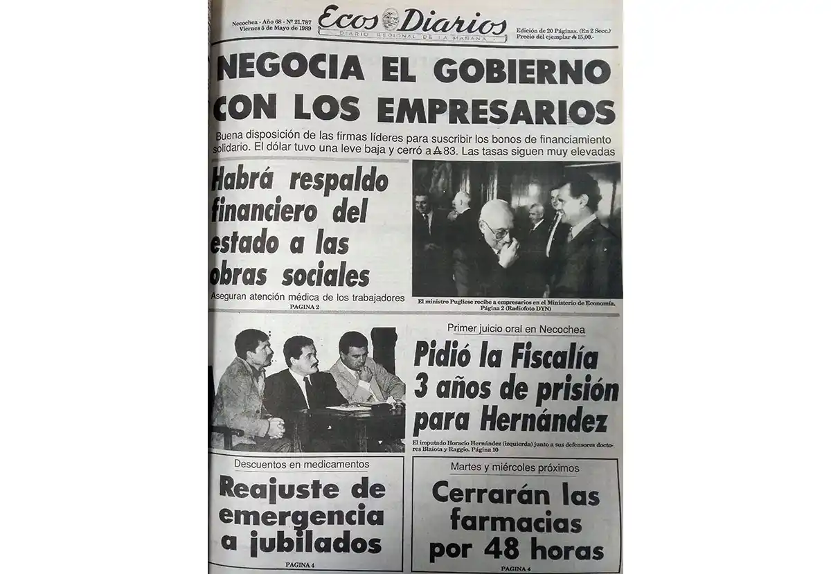 Viernes 5 de mayo de 1989