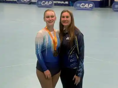 Emma Schmidt es la nueva campeona panamericana de patinaje artístico