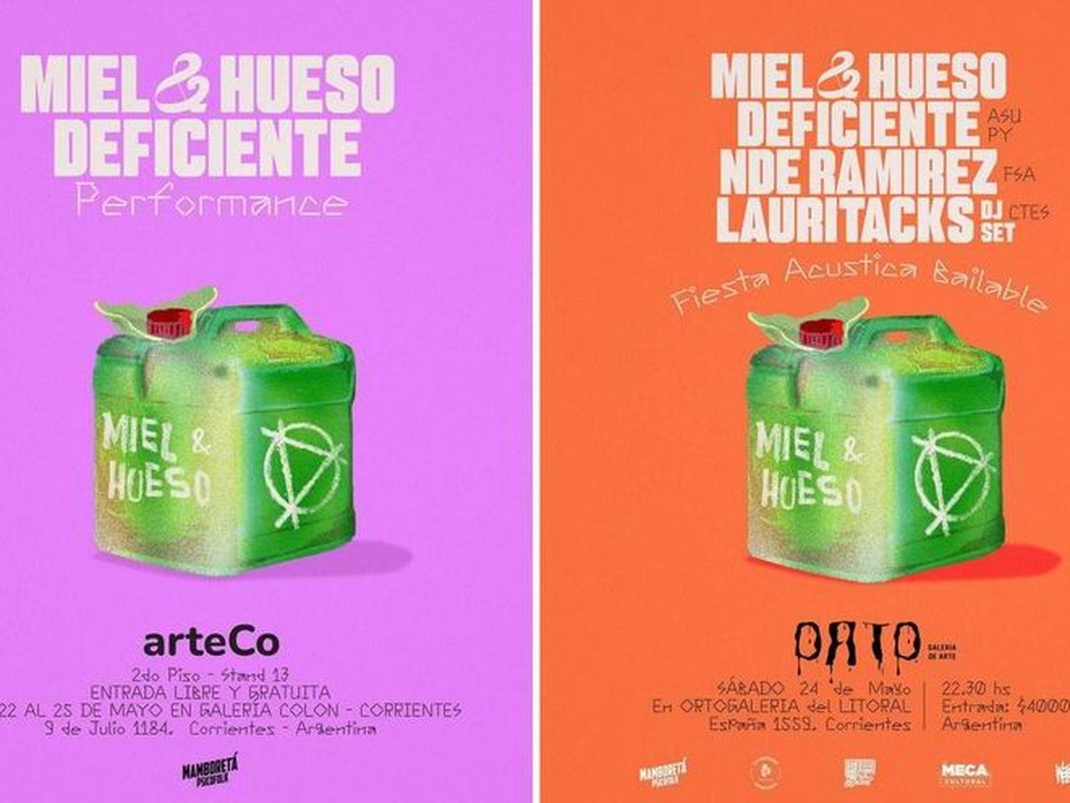 Explosión sensorial de muralismo,
punk y raíces sonoras en Arte Co 2025