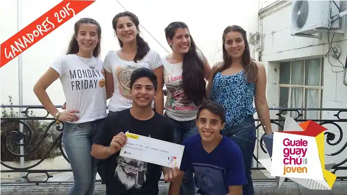 Ganadores de los ítems del certamen “Gualeguaychú Joven”