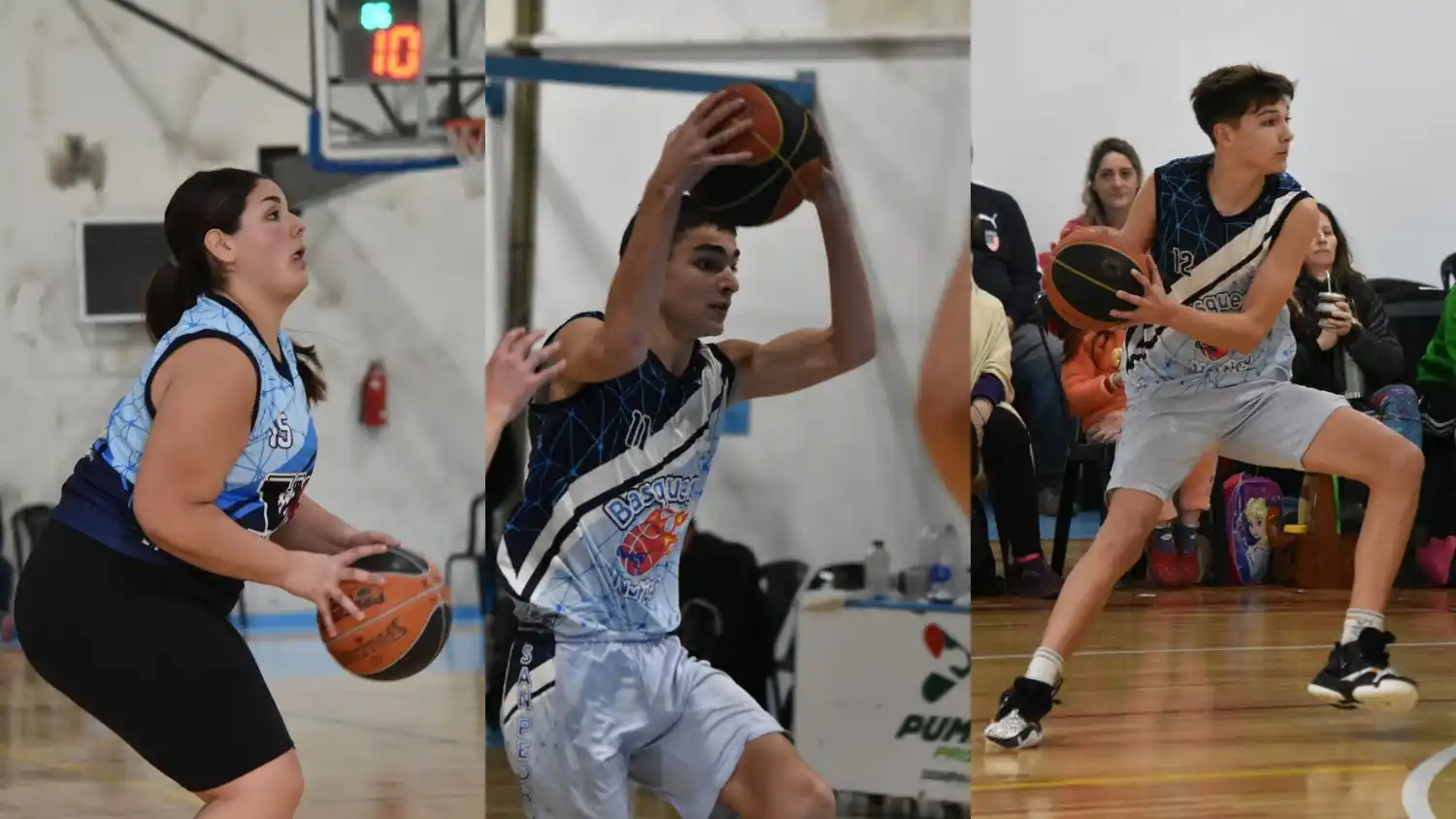 Serena Pérez Garmendia, Lisandro Vellón y Bautista Noble, tres de los convocados