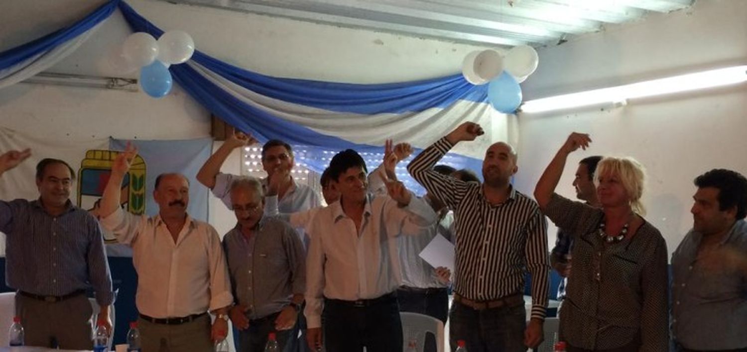 Reunión de intendentes del FPV de la Séptima Sección en Roque Pérez