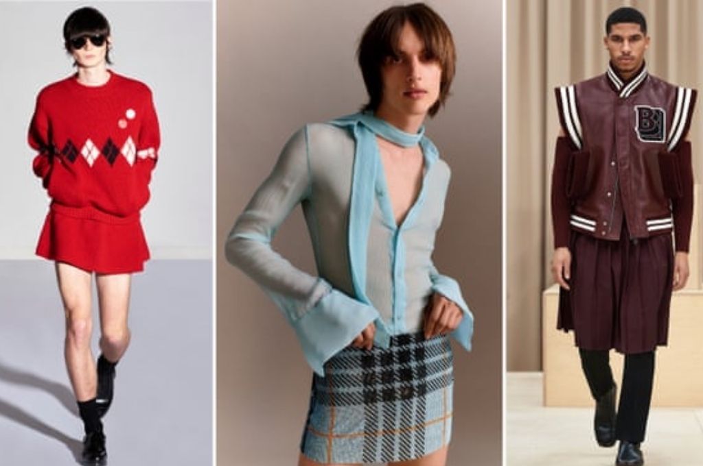 Las faldas masculinas surgen como “tendencia de moda pandémica”