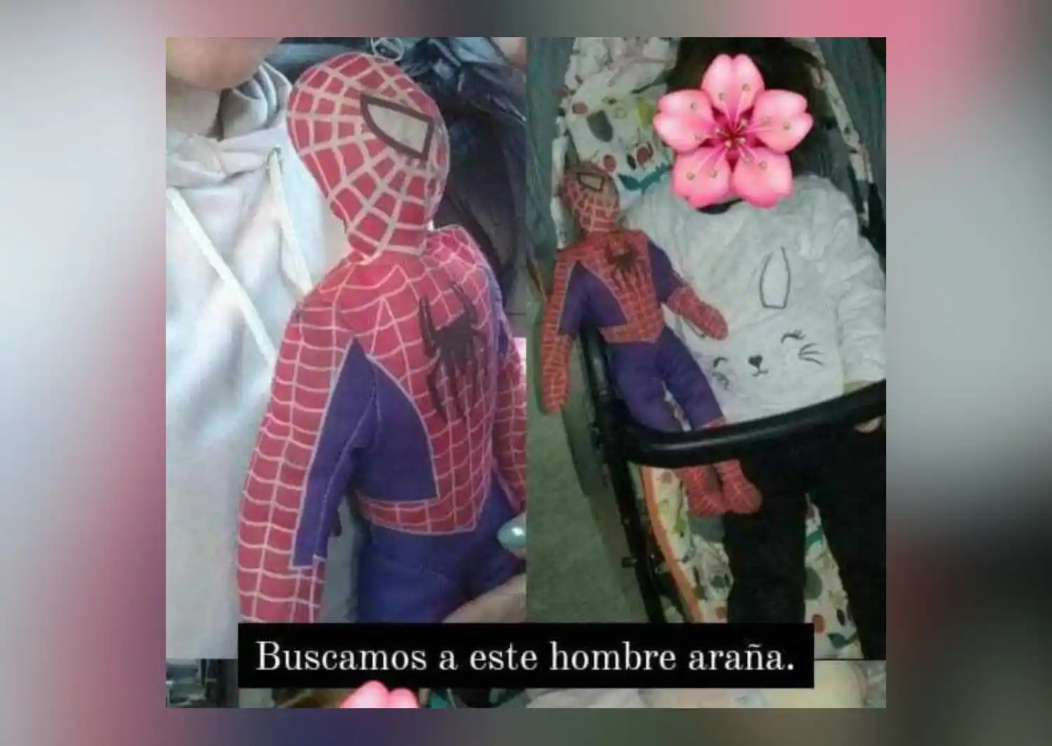 Perdieron muñeco del Hombre Araña
