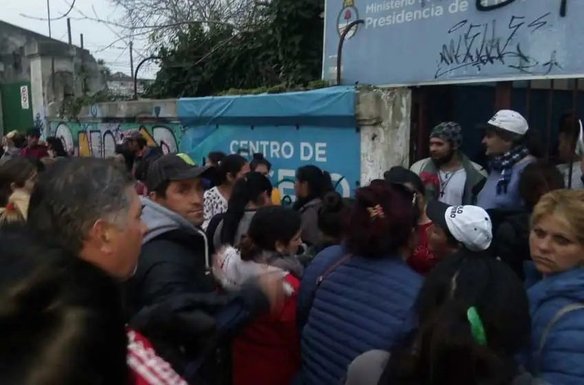 El Polo Obrero pasó la noche en el Ministerio de Desarrollo Social de Nación