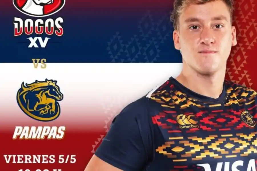 Colidio será titular en Pampas XV