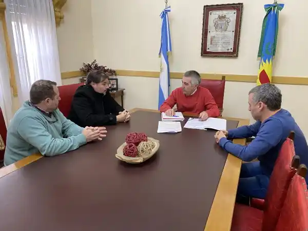 Pérez del Cerro se reunió con el colegio de Martilleros Públicos de nuestra ciudad
