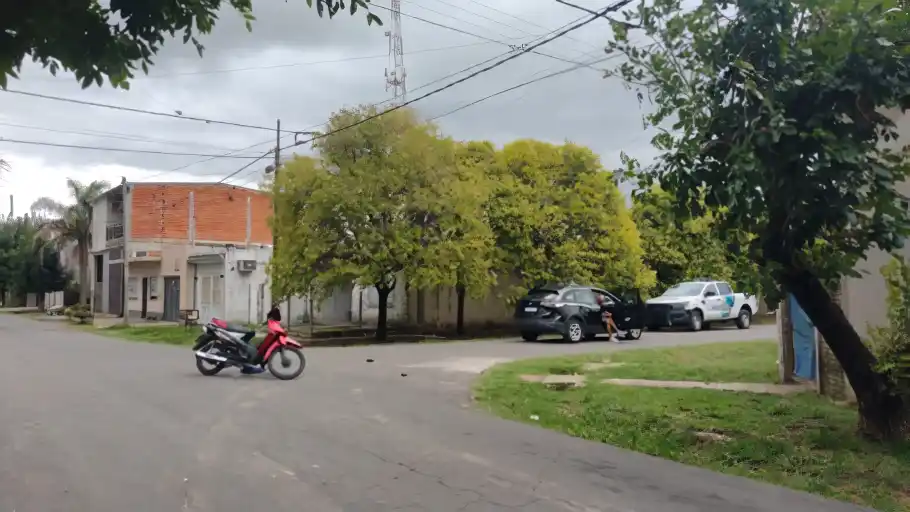 Accidente de tránsito en Goycochea y Gomendio