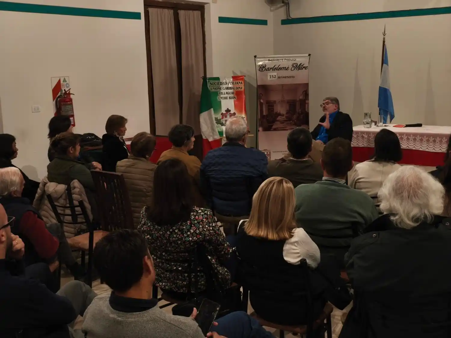 Antonio Tardelli presentó en Villaguay su biografía de Sergio Montiel